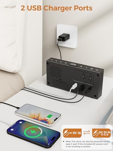 Digital Alarm Clock for Bedroom - Image 5