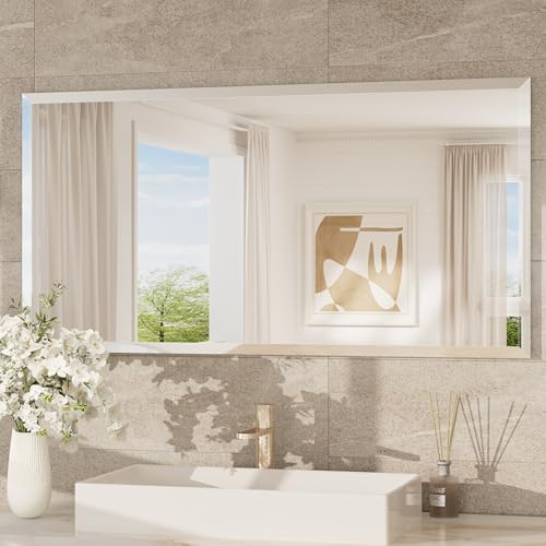 TokeShimi Bathroom Vanity Mirror Frameless by TokeShimi