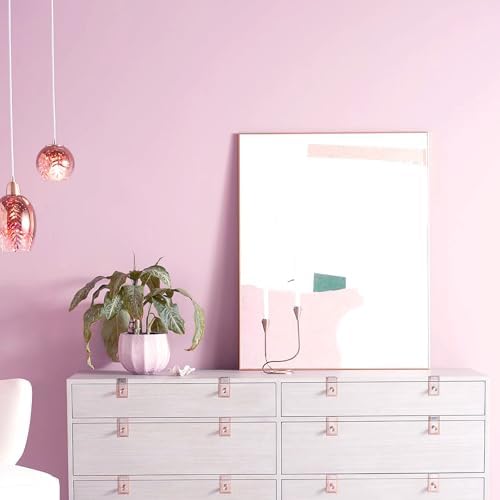 Pink Peel and Stick Wallpaper Solid Pink Contact Paper A Set of 23.6"x472" - Image 4