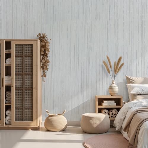 Grasscloth Wallpaper Textured 16in X 472in Grey Fabric Contact Paper - Image 4