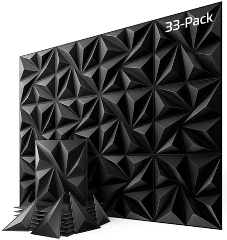 33-Pack 3D Wall Panels by Lebenforce