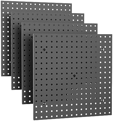 WALMANN 4 PCS 16" x 16" Pegboard Panels by WALMANN