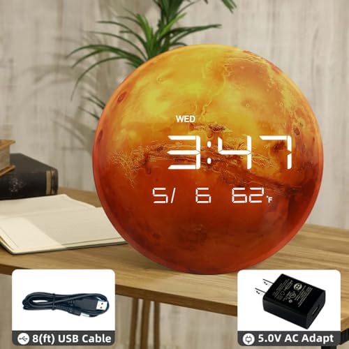 Nbdeal 13" Digital Wall Clock - Image 3