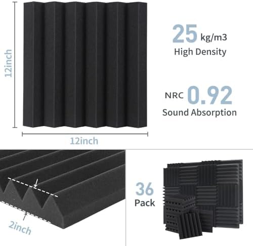 GUERRI Sound Proof Foam Panels - Image 2