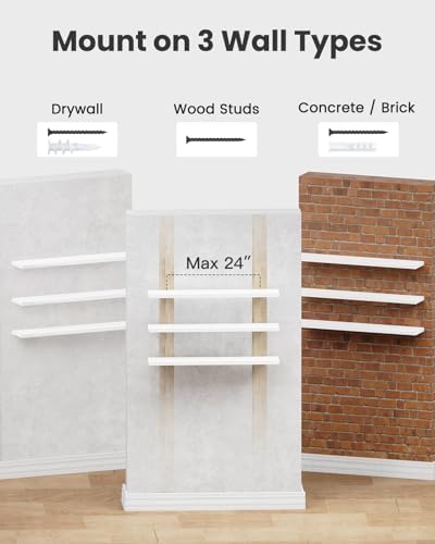 Amada 35.4" Floating Shelves for Wall Decor & Storage - Image 7