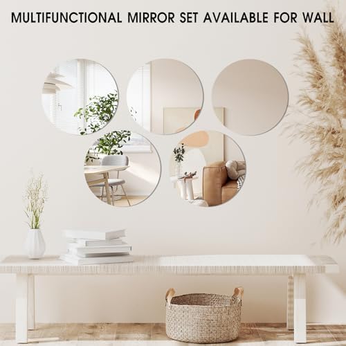 VASUHOME 10" Round Mirror Centerpieces - Image 5