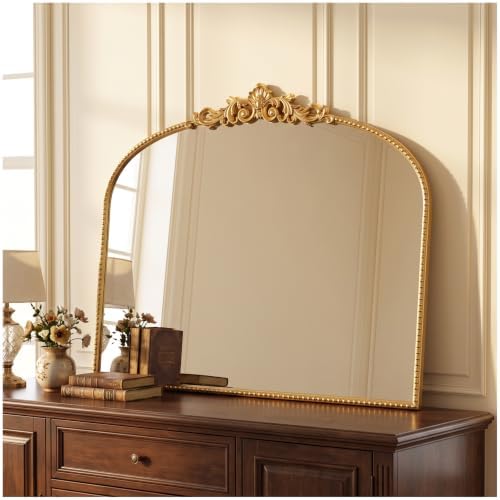 Gold Vintage Vanity Mirror 32x24 Inch by Wemily