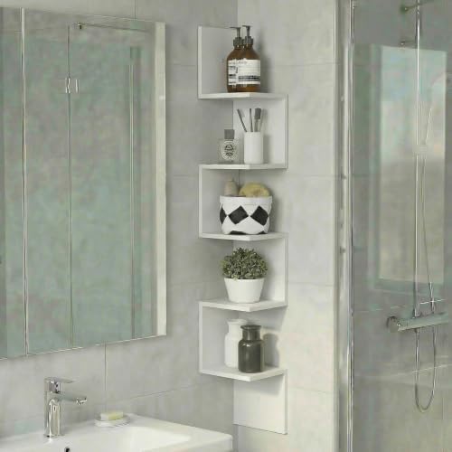 Furinno Rossi Corner Floating Shelves - Image 2