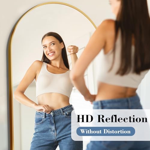 DUMOS 68"x26" Arched Full Length Mirror - Image 2