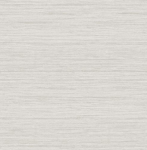 Scott Living 2964-25962 Barnaby Off-White Faux Grasscloth Wallpaper by ScottLivingbyDrewJonathan