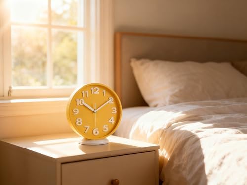8 Inch Modern Dual‑Mode Clock, Wall Clock & Tabletop Clock - Image 5