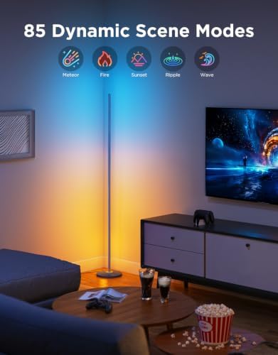 Govee RGBIC Floor Lamp Basic, 1000lm LED Corner Lamp - Image 6