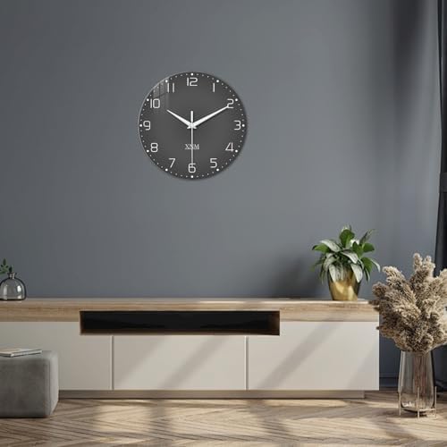XNM Round Wall Clock Battery Operated 16 Inch - Image 4