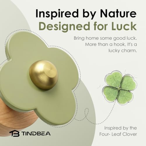 Tindbea Upgreded Heavy Duty Coat Rack Wall Mount - Image 2