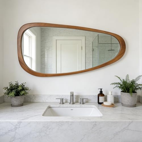 Irregular Asymmetrical Wall Mirror Full Length - Image 6