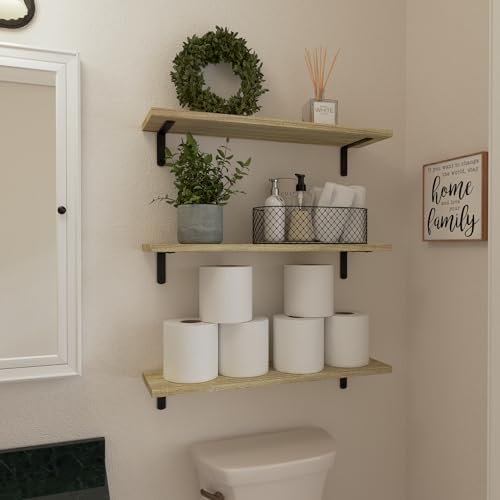 WOPITUES 24'' Long Floating Shelves - Image 4