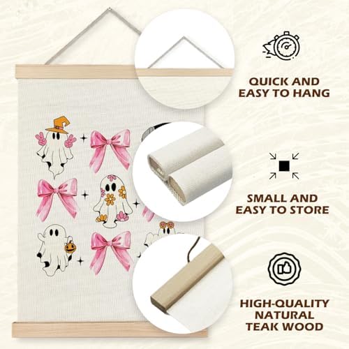 Supwhd Cute Halloween Ghosts Wall Art - Image 5