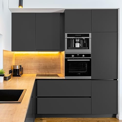 practicalWs 15.7"x 590.5" Grey Wallpaper Self Adhesive Peel and Stick - Image 5