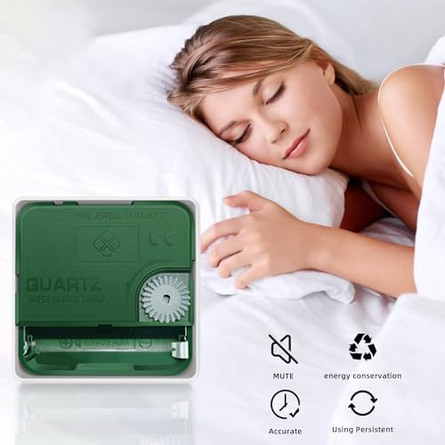 TIMESS 13-Inch Silent Non-Ticking Analog Wall Clock - Image 5