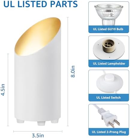 SUNVIE 2 Pack Uplighting Indoor Floor Can Light, 5W Up Lights - Image 6