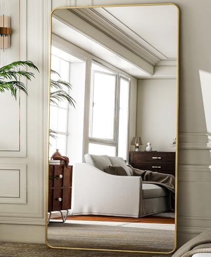 HARRITPURE 80"x40" Full Length Mirror, Oversized Floor Mirror by HARRITPUREHome