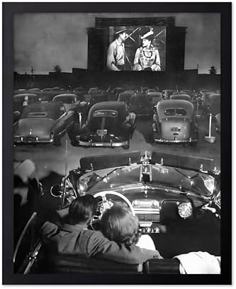 Poster Master Drive In Movie Theater Poster by PosterMaster