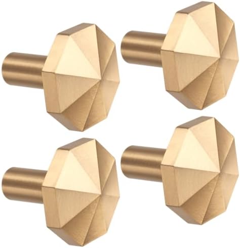 YANGQIHOME Pack of 4, Solid Brass Wall Hooks, Coat Hooks, Hangers Wall Mounted by YANGQIHOME