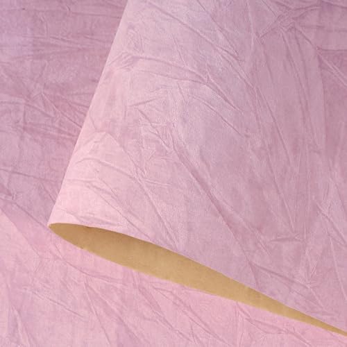 CRE8TIVE Pastel Pink Peel and Stick Wallpaper Velvet Drawer Liners 12"x80" Self - Image 7