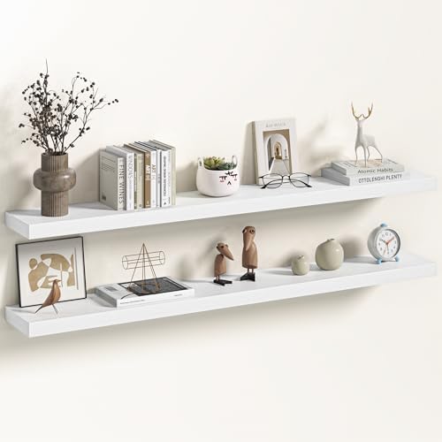 Vivelove 48 Inch Floating Shelves Wall Mounted by VIVELOVE