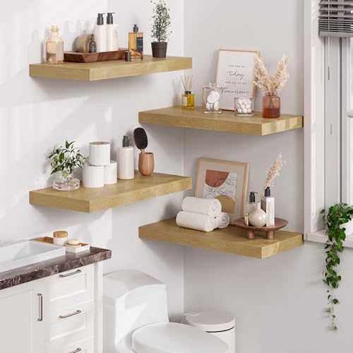Heimlove 12" Deep Floating Shelves - Image 2