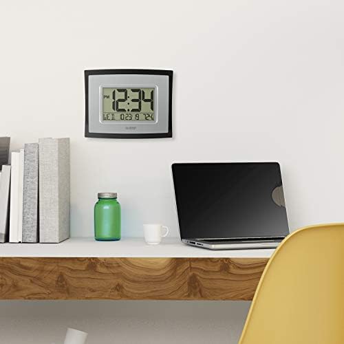 La Crosse Technology Wall/Table Clock, 6.85-inch H x 8.66-inch W x 0.95-inch D - Image 5