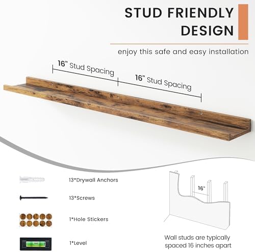 FLYJOE Floating Picture Ledge Shelves - Image 5