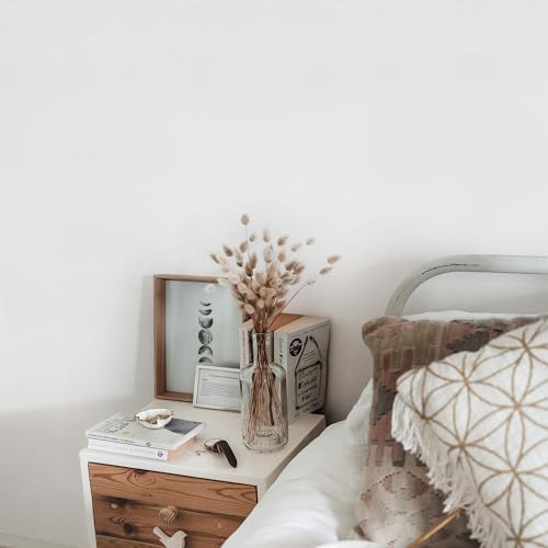 Rugreat Matte White Peel and Stick Wallpaper Paintable 118inL 12inW - Image 7
