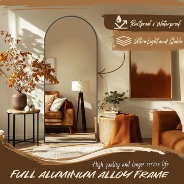 Antok 58" x21” Arched Full Length Mirror - Image 5