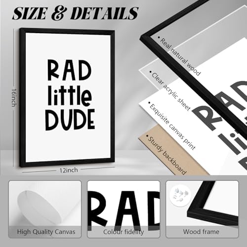 Boys Room Wall Art Decor Toddler Nursery Canvas Wall Art Baby Kids Wall Decor - Image 2