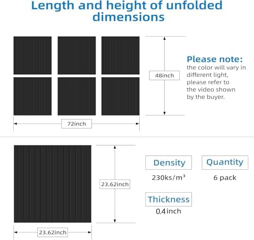 6 Pack Peel and Stick Acoustic Wall Panels - Image 4