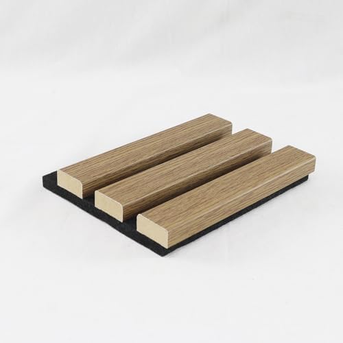 Wood Slat Acoustic Panels, Walnut Sample - Image 5