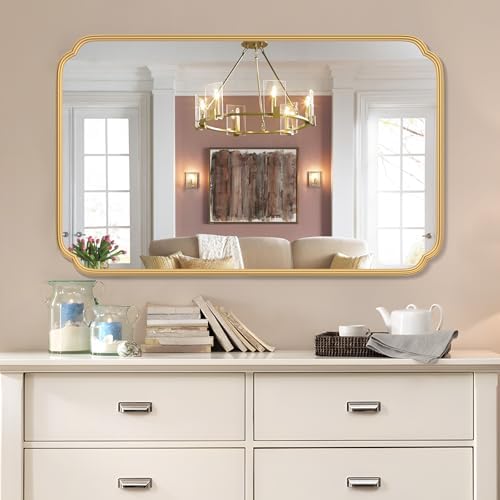 Ferytange 30"x48" Gold Bathroom Mirror - Image 3