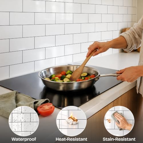 StyloVue 100 Pieces Peel and Stick Backsplash - Image 2