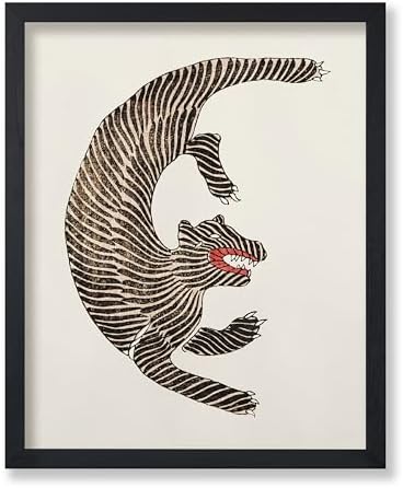 Poster Master Vintage Tiger Poster by PosterMaster