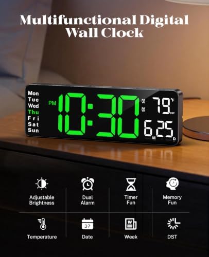 Digital Wall Clock for Classroom - Image 3