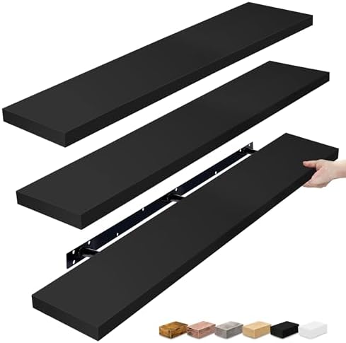 Sorbus Floating Shelves for Wall Storage by Sorbus