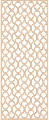 Resort Decorative Pierced Fretwork Wood Wall Panels, 23 3/8"W x 59 3/8"H x 1/4"T - Image 2