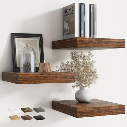 12 Inch Floating Shelves for Wall by Marsmiles