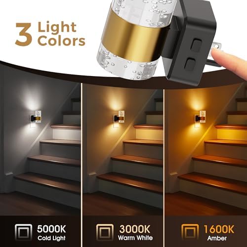 L LOHAS LED Night Lights Plug into Wall, Dusk-to-Dawn Sensor Night Light - Image 6