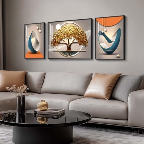 Large Framed Modern Luxury Large Wall Art - Image 2