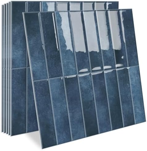 MORCART 10PCS Thicker Design Peel and Stick Backsplash, 11.7"x11.7" by MORCART