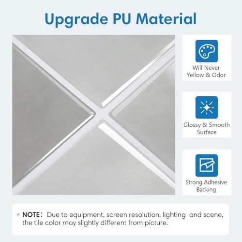 COMSTICKC Thicker Peel and Stick 3D Backsplash Tiles Kitchen Bathroom - Image 5