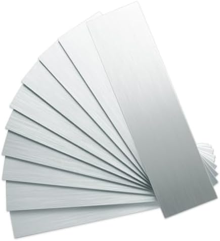 AULIGET 3" x 12" Peel and Stick Backsplash Wall Tiles, PVC Composite Stick on by AULIGET