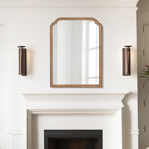 WallBeyond 28" x 40" Wood Bathroom Mirror - Image 4